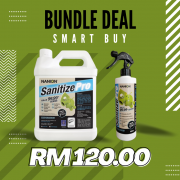 [Nanion] Sanitize Pro Refill Set  (7 Days Formula) 4L & 500ml Bundle Deal