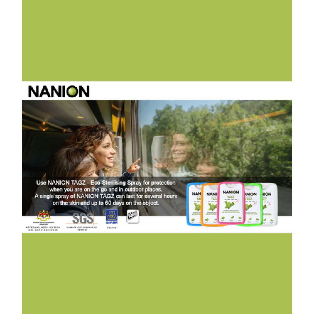 [Nanion] Sanitize Eco Sterilizing Pocket Angel (60 days Formula) 20ml